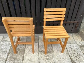 Drevené bukové stoličky - 2