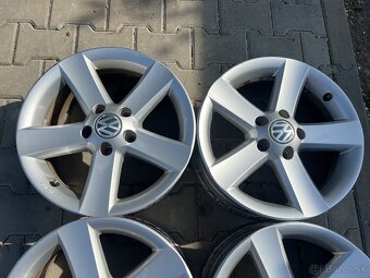 Predám elektróny 5x112 R16 original VW Tiguan Sharan - 2