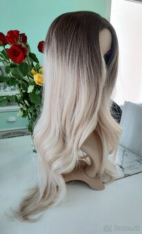 Blond ombre parochňa + čiapka - 2
