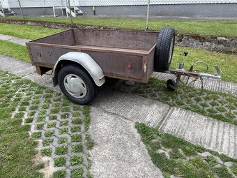 Predám prívesný vozík s TP a SPZ - 2