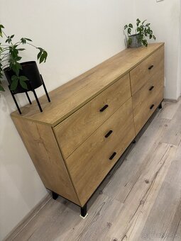 Komoda 180cm dub lefkas - 2
