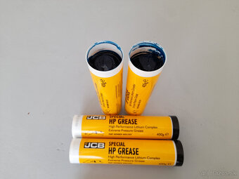 univerzalní plastické mazivo JCB - HP modré na čepy - 2