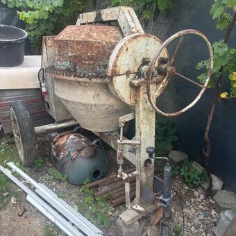 Robustná miešačka – veľký bubon, 400 V, top stav - 2