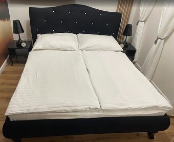 Predam calunenu manzelsku postel 160x200 Swarovski - 2
