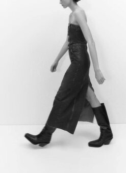 Zara riflove šaty - 2