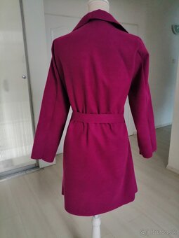 Kabatik damsky prechodny fuksiovej farby vel. M - 2