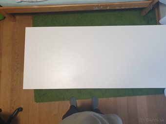 Pisaci stol a skrinka biely - 2