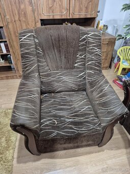 Kreslo textil, gauč, sedačka - 2