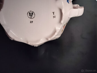 Porcelan ruzovy.Kavova suprava. - 2