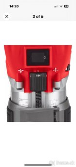 Milwaukee M18 horná fréza - 2