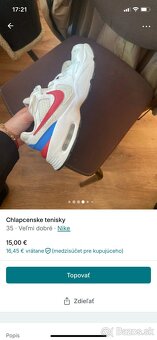 Chlapcenske tenisky nike - 2