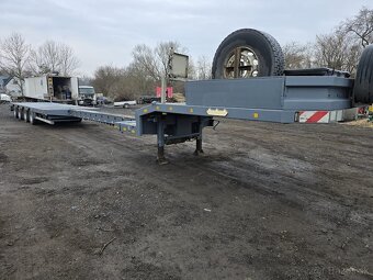 návěs plošinový NOOTEBOOM r.2011, ROZTAHOVACÍ o 8M - 2