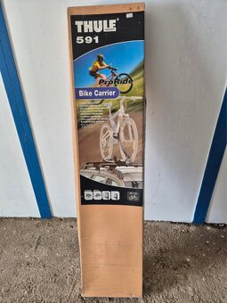 Predám 3 nosiče na bicykle zn. thule. - 2