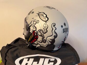 HJC prilba V10 Vatt MC1 + HJC SMART + visor - 2