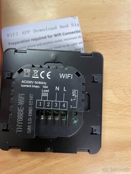 Izbový termostat wifi - 2