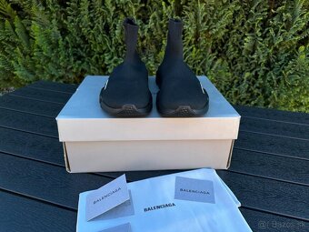 Balenciaga Speed Trainer Black Tenisky - 2