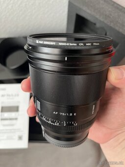 Objektiv Viltrox 75mm f/1.2 (Sony E-mount) - 2