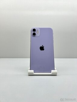 iPhone 11 PURPLE TOP STAV AKO NOVÝ ZDRAVIE 100% - 2