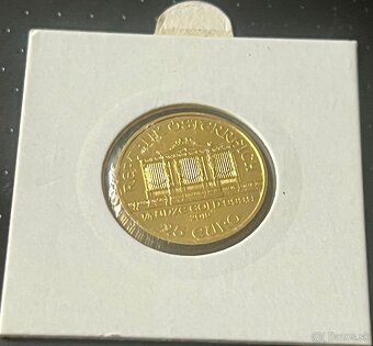 1/4 OZ Wiener Philharmoniker, za akuálnu cenu zlata - 2