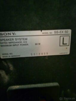 Reproduktory Sony - 2