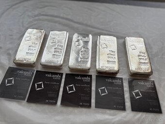 🪙Investičné striebro – značky Valcambi & Argor-Heraeus 🪙 - 2