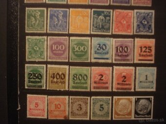 102 rôznych čistých známok Deutsches Reich - 2