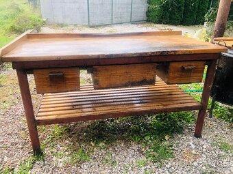 Zabíjačkový kotol+stol. - 2