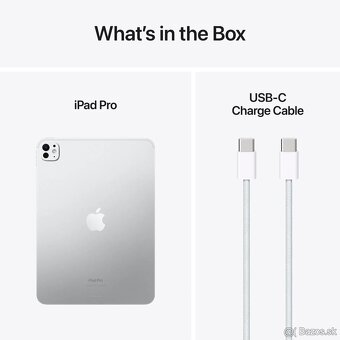 iPad Pro 11" 256 GB Cellular M4 Strieborný 2024 - 2