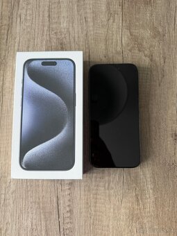 Predam iPhone 15pro , blue titanium ,256 GB - 2