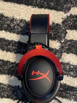 Predám slúchadla značky HyperX Cloud II Red - 2