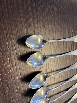 Starožitné strieborné lyžičky - 2