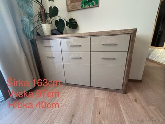 Jedálenský stôl, rozkladací, sektorový nábytok - 2