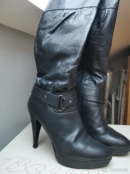 Damske kožené čižmy - 2