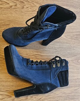 Predám dámske čižmy na vysokom podpätku - 2