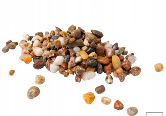 akvarijny štrk farebný - 2