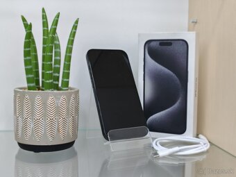 Apple iPhone 15 Pro 128GB Black Titanium | ZÁRUKA 12M - 2