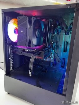 Herné PC: i5 11400F, RX 6600, 16GB RAM, 500GB NVMe - 2