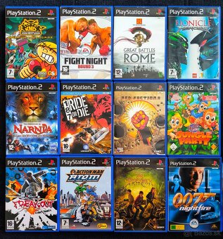 Playstation 2 hry PS2. - 2