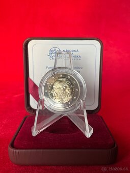 Pamatna 2€ minca Slovensko 2021 Dubcek PROOF - 2
