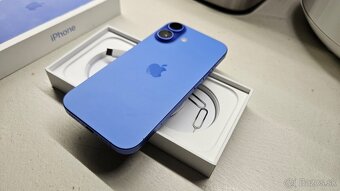 Apple iPhone 16 modrý 128GB - aj vymením - 2