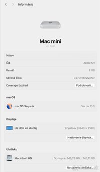 Mac mini M1 256 GB - 8GB - 2