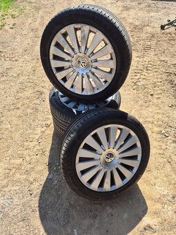 Predám elektróny 5x112r17 originál VW GROUP - MACAU- - 2