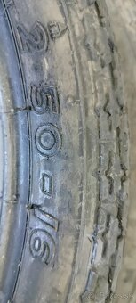2 motorkové pneumatiky 2,50-16 Dunlop - 2