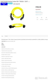 Nabijaci kábel VW / Skoda / Seat - 2