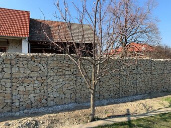 GABIONY, gabionové ploty a oporné múry na kľúč. - 2