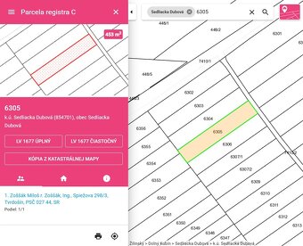 Sedliacka Dubová – budúci stavebný pozemok • 917 m² - 2