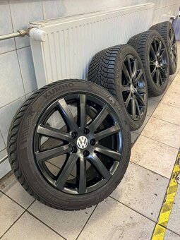 Elektróny Volkswagen 5x112 R17 komplet aj zo zimnými pneu - 2