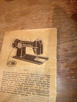 Šijací stroj Naumann - 2