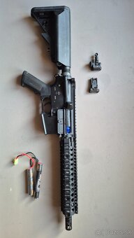 Airsoft MK18 E&C 445 FPS + 4 zásobníky - TOP stav - 140€ - 2