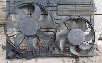 Škoda Octavia II Ventilátor chladiča. - 2